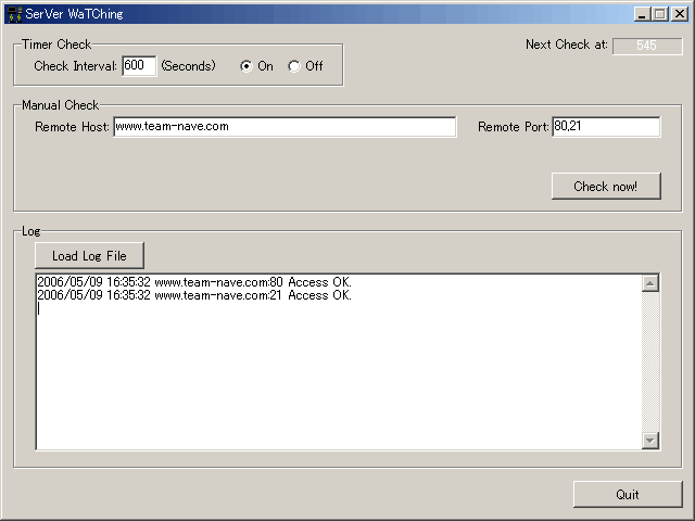 �T�[�o�[�Ď��V�X�e���uSerVer WaTChing�v